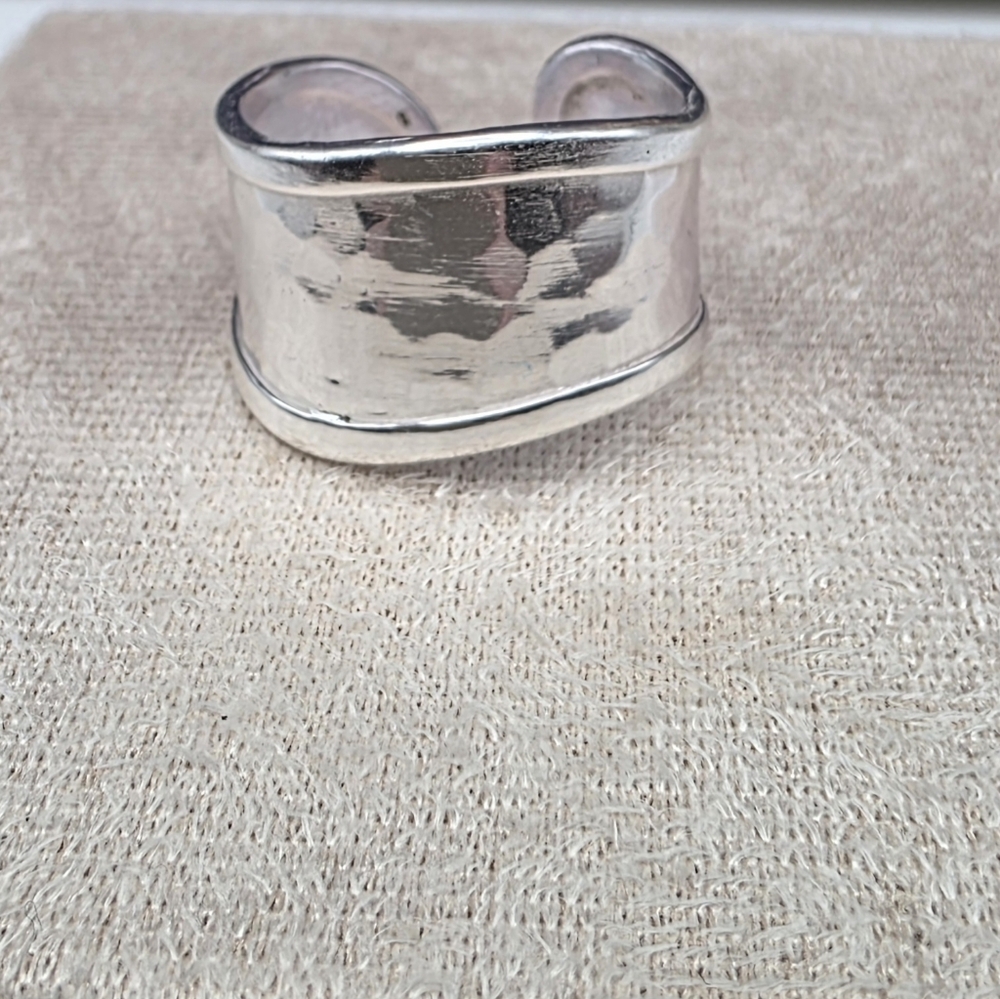Wideband Open back Silver Ring (1151)